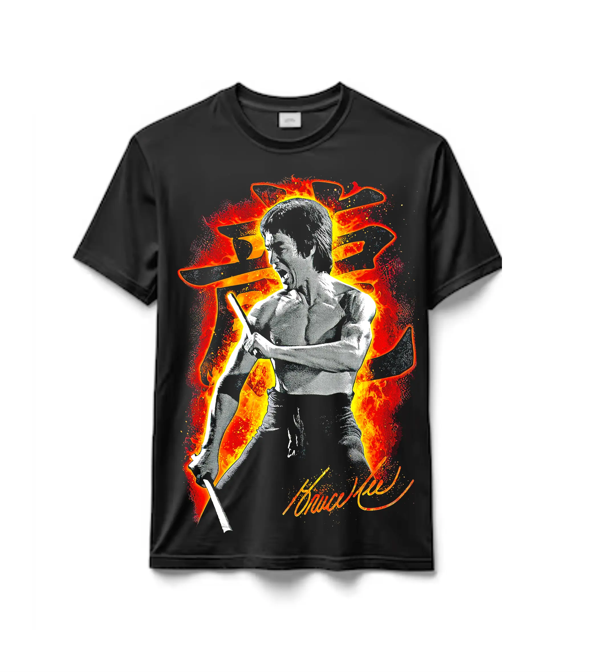 Remeras 100% Algodón Bruce Lee