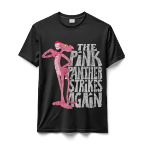 Remeras 100% Algodón La  Pantera Rosa