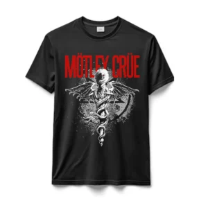 Remeras 100% Algodón Motley Cruce