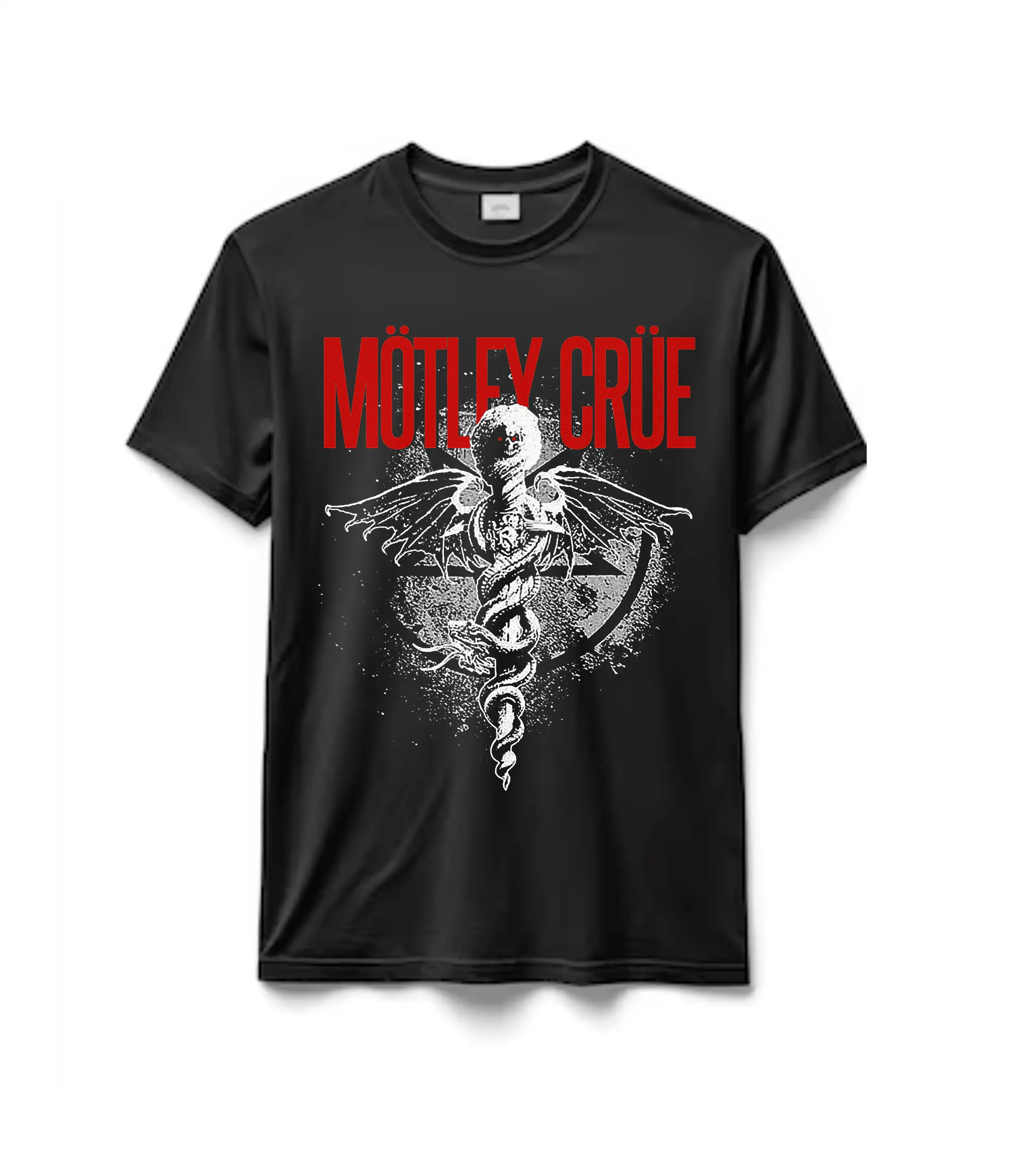 Remeras 100% Algodón Motley Cruce