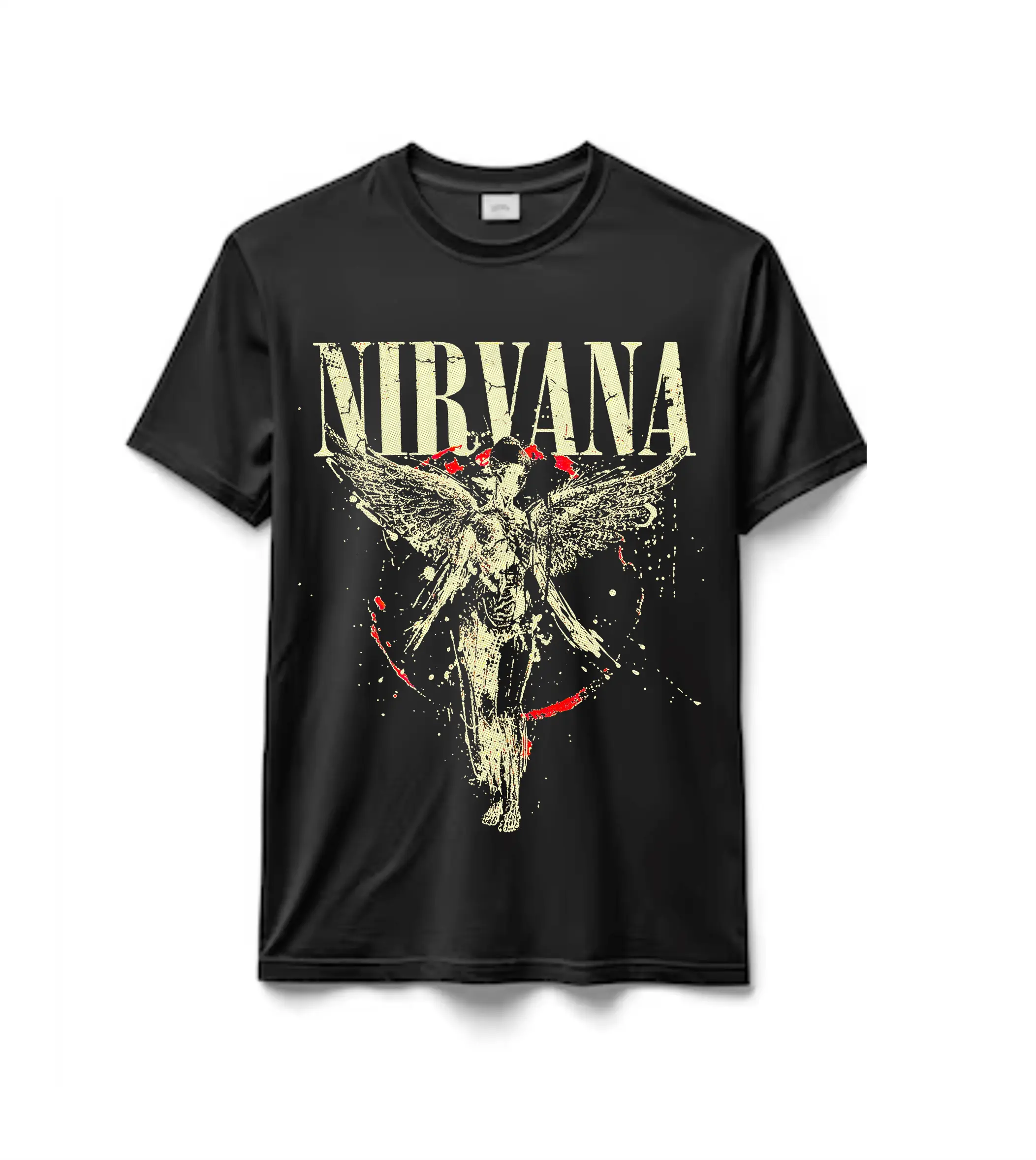 Remeras 100% Algodón Nirvana