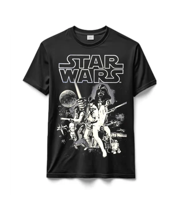 Remeras 100% Algodón Star Wars