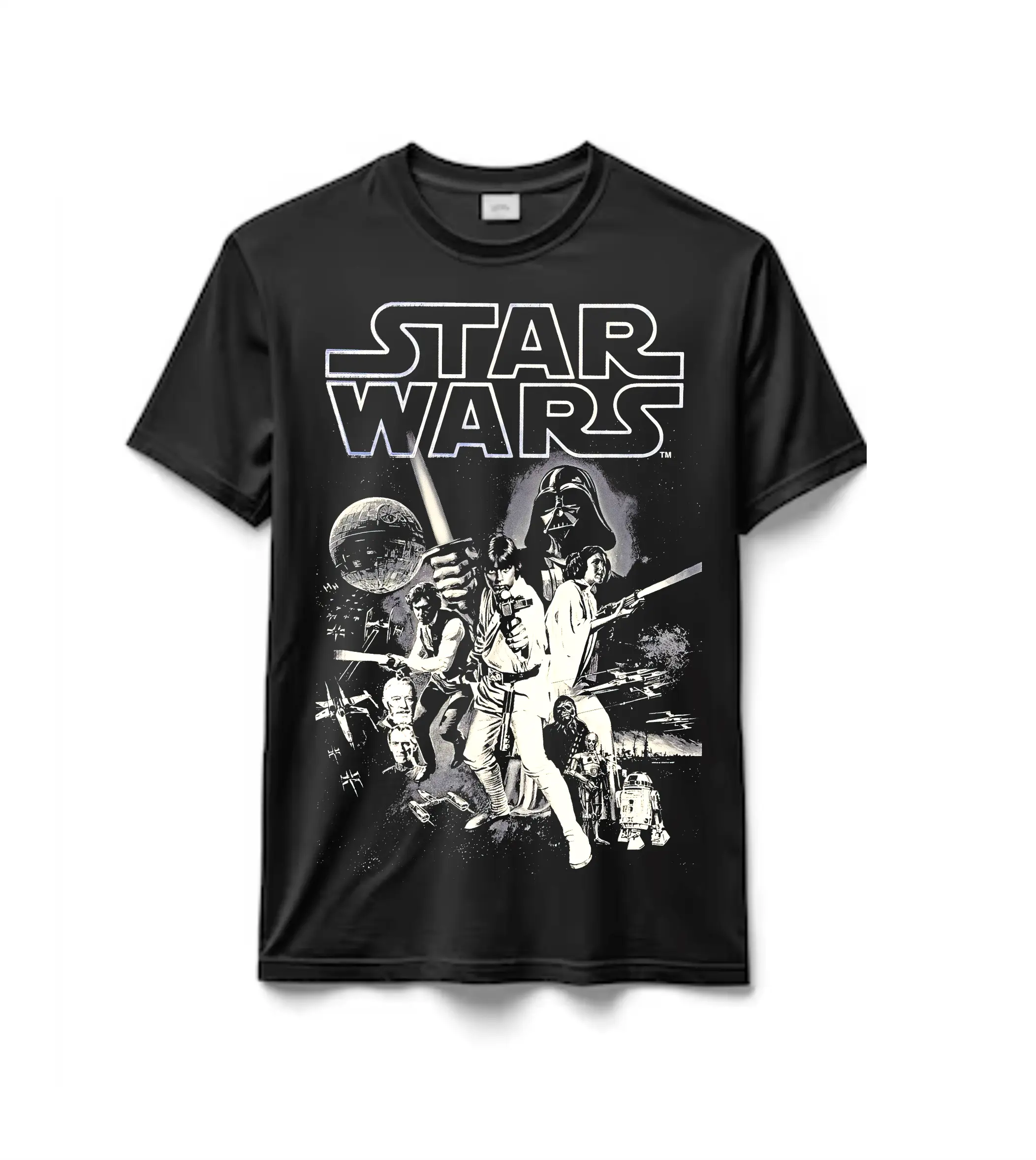 Remeras 100% Algodón Star Wars