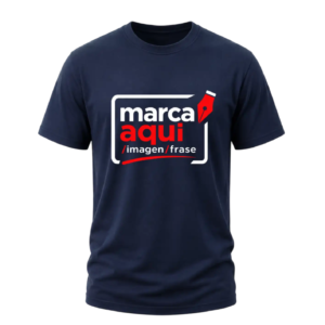 Remera en 100% algodón Pon su logo aquí Klartoks